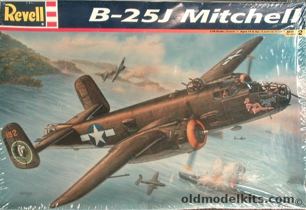 Revell 1/48 North American B-25J Mitchell - (ex Monogram), 85-5512 plastic model kit
